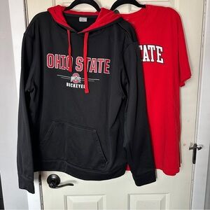 Ohio State Buckeyes Hoodie and T-Shirt Set